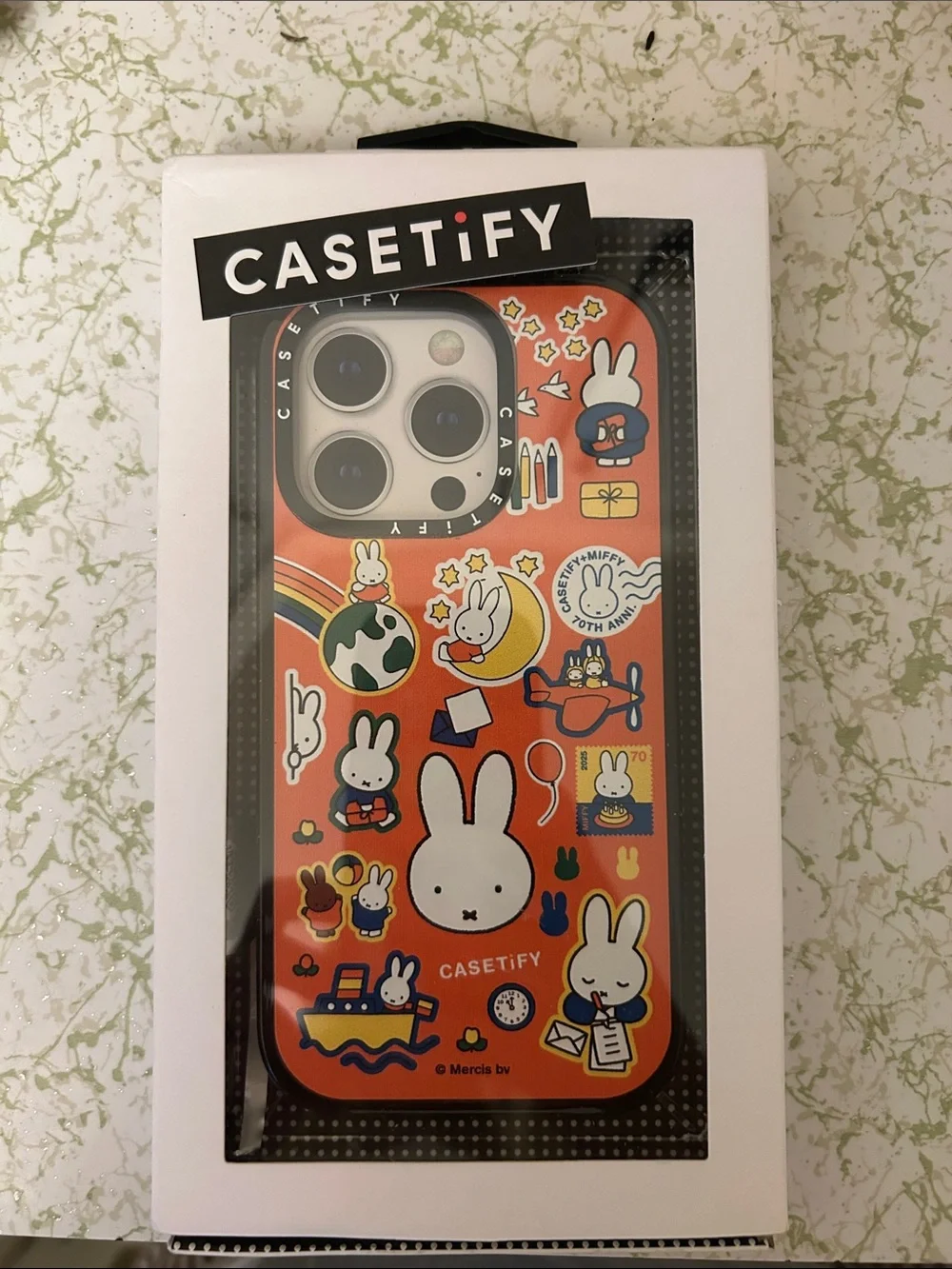 NIB Casetify Orange Miffy iPhone 14 Pro Case
